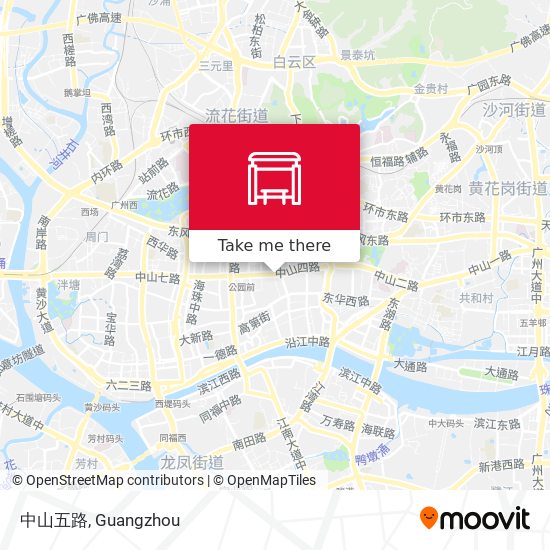中山五路 map