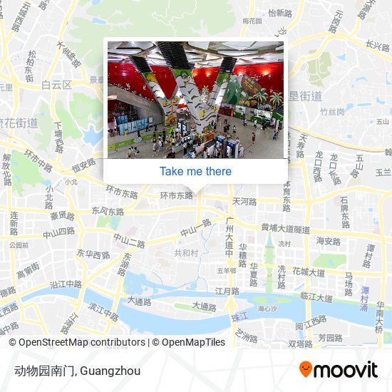 动物园南门 map