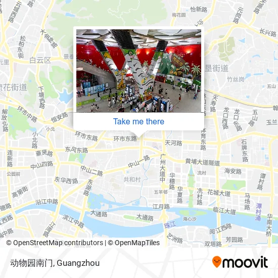 动物园南门 map