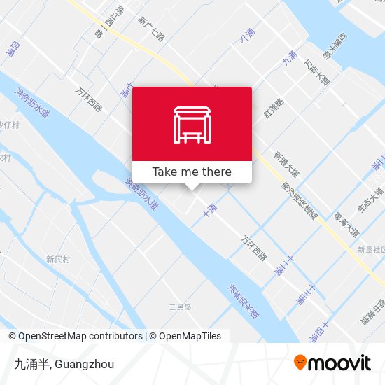 九涌半 map
