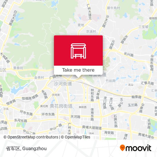 省军区 map