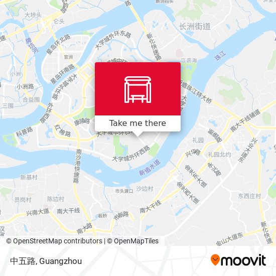 中五路 map