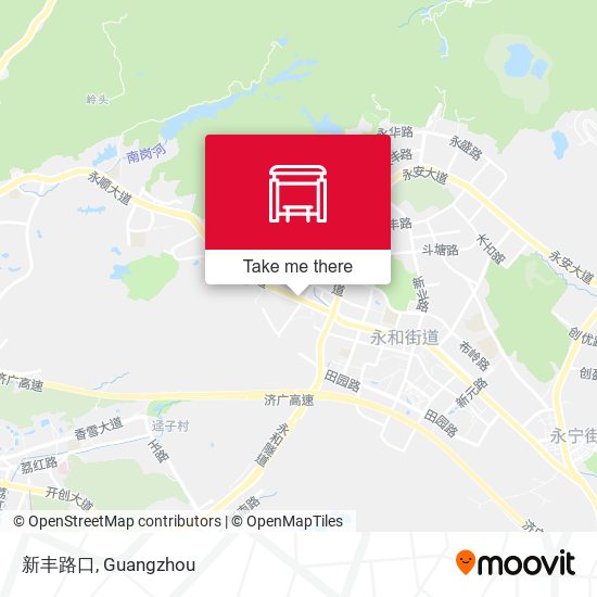 新丰路口 map