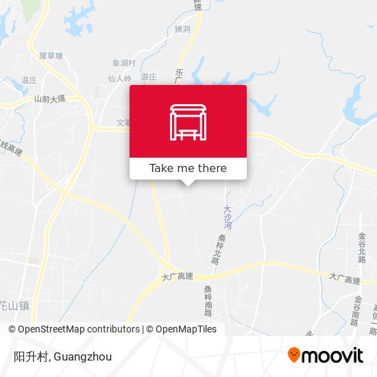 阳升村 map