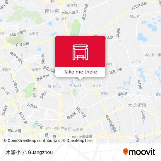 水濂小学 map