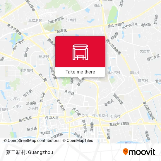 蔡二新村 map