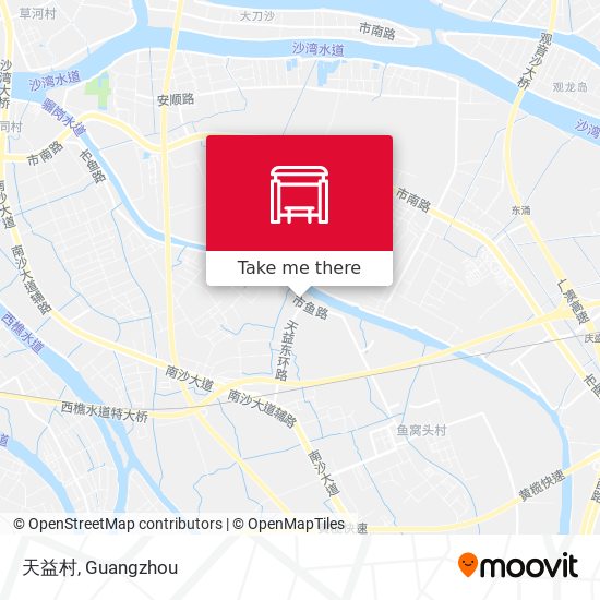 天益村 map