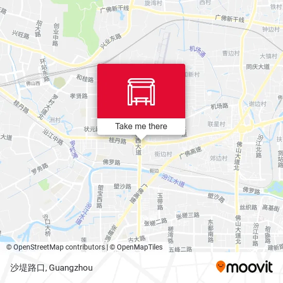沙堤路口 map