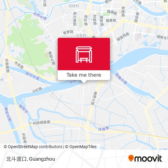 北斗渡口 map
