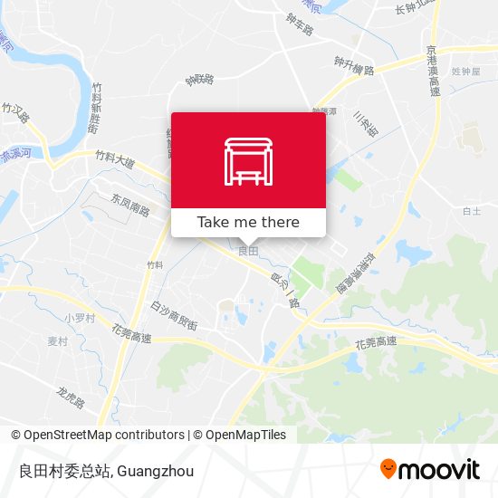 良田村委总站 map