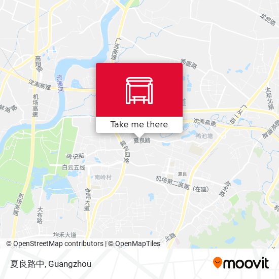 夏良路中 map