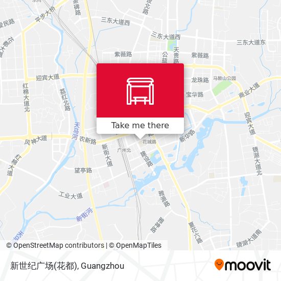 新世纪广场(花都) map