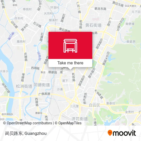 岗贝路东 map