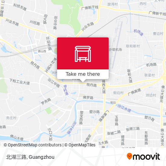 北湖三路 map