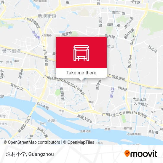 珠村小学 map