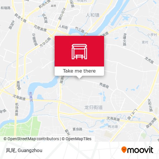凤尾 map