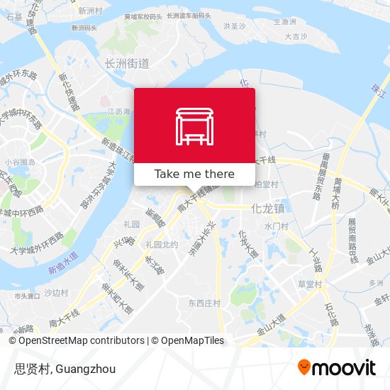 思贤村 map