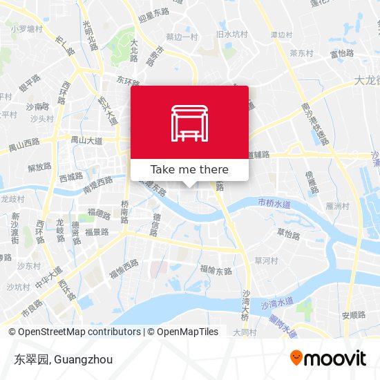 东翠园 map