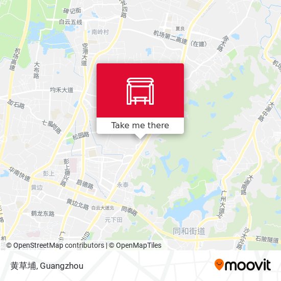 黄草埔 map