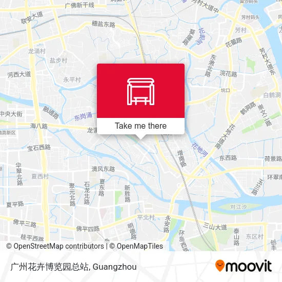 广州花卉博览园总站 map