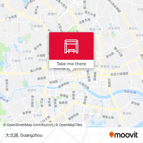 大北路 map