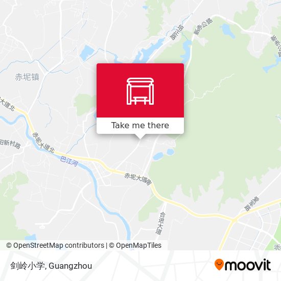 剑岭小学 map