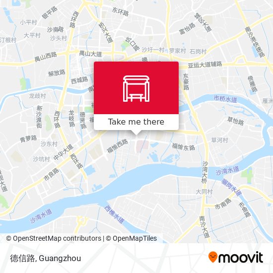 德信路 map
