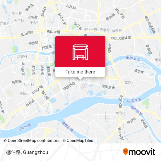 德信路 map