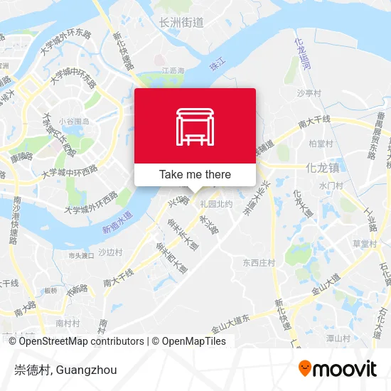 崇德村 map