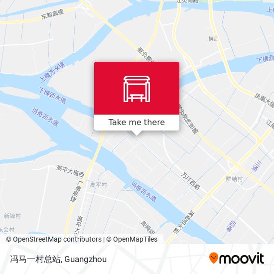 冯马一村总站 map