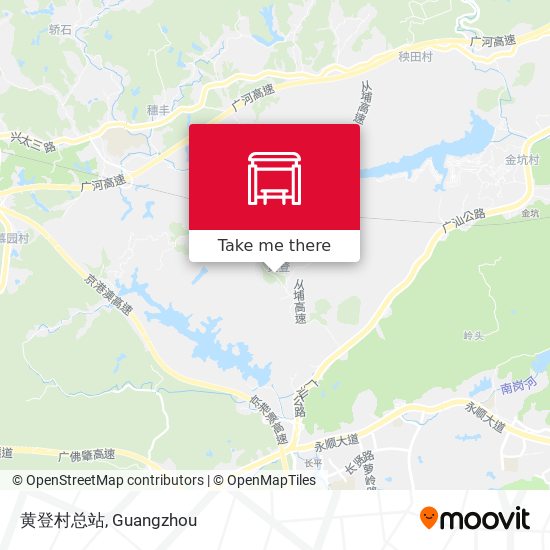 黄登村总站 map