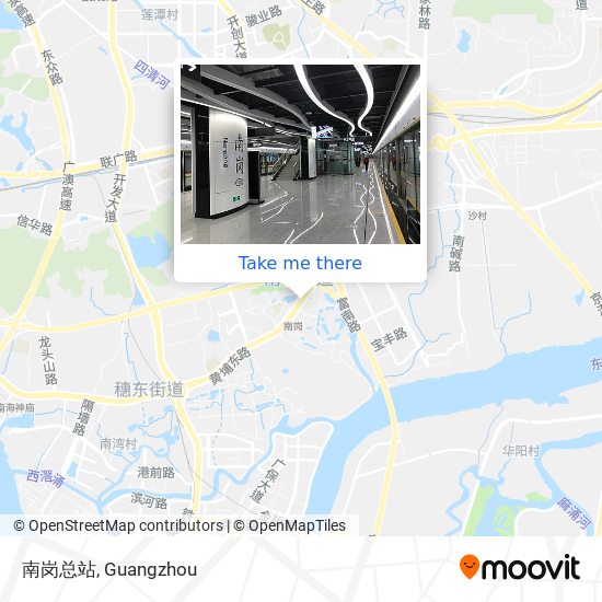 南岗总站 map