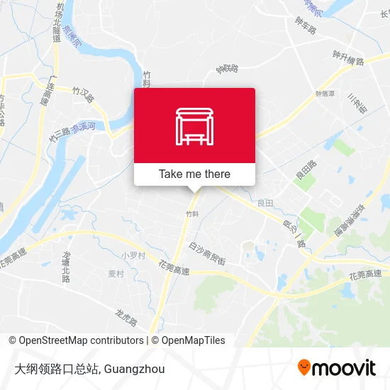 大纲领路口总站 map