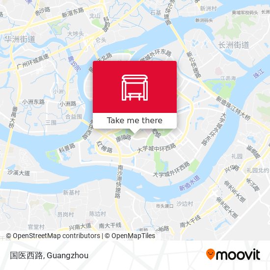 国医西路 map