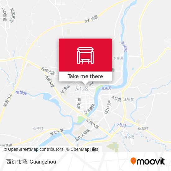 西街市场 map