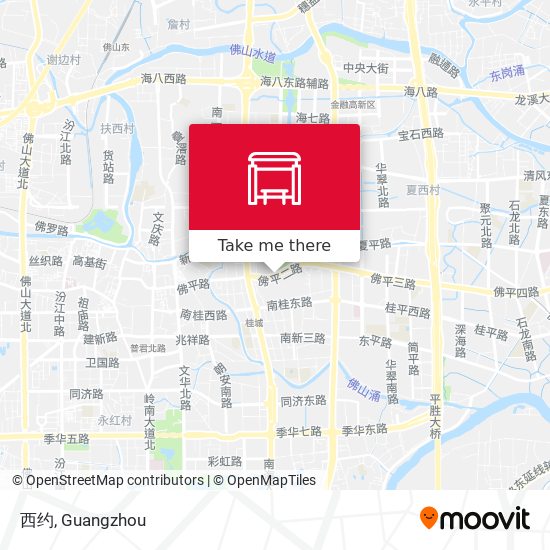 西约 map