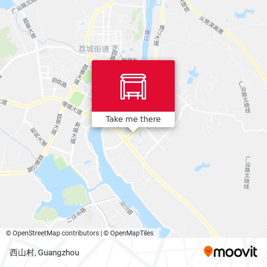 西山村 map