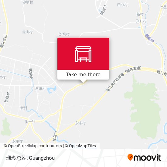珊瑚总站 map