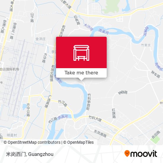 米岗西门 map