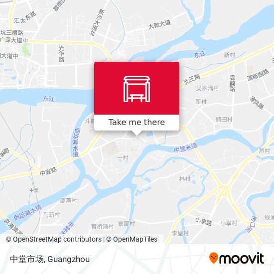 中堂市场 map