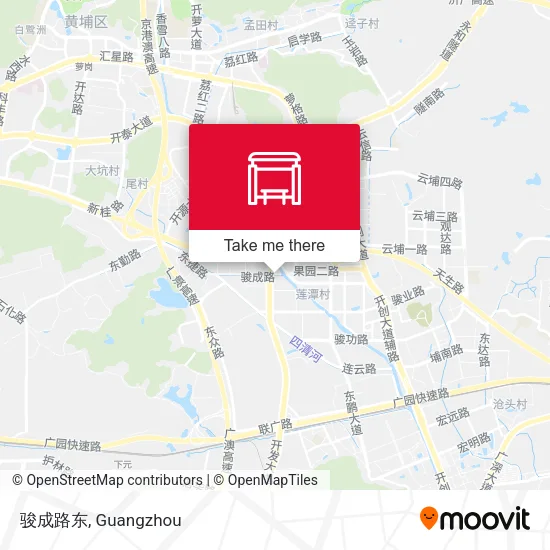 骏成路东 map