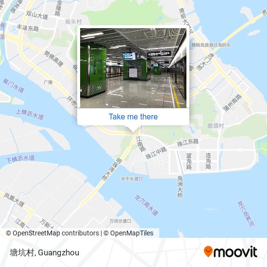 塘坑村 map