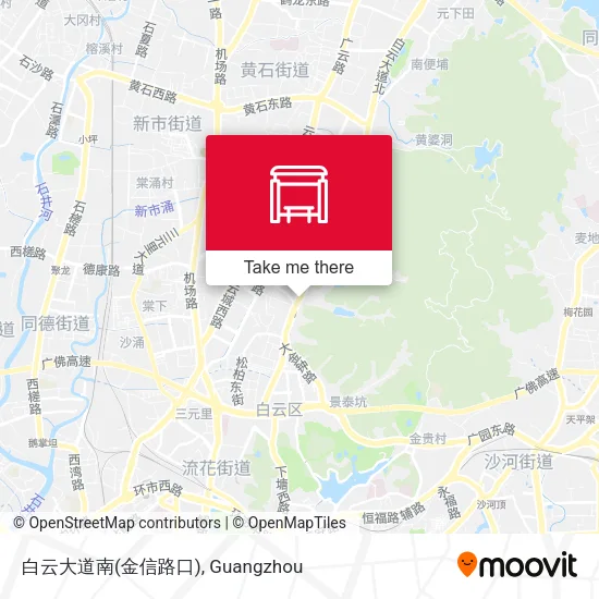 白云大道南(金信路口) map