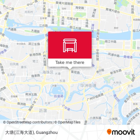 大塘(江海大道) map