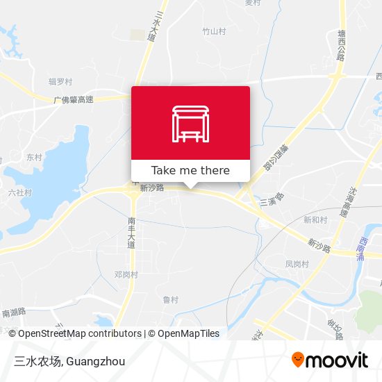 三水农场 map