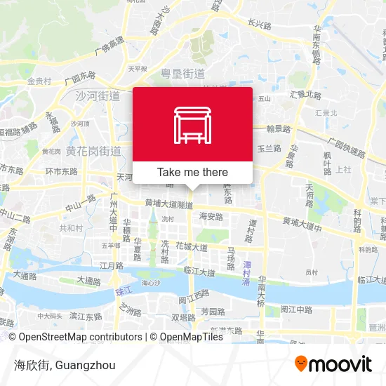 海欣街 map