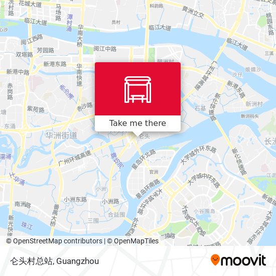 仑头村总站 map