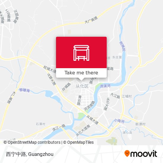 西宁中路 map