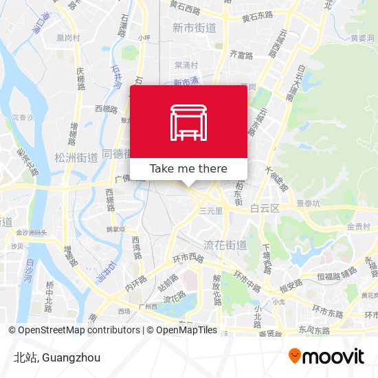 北站 map