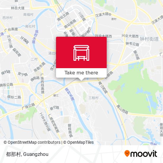 都那村 map